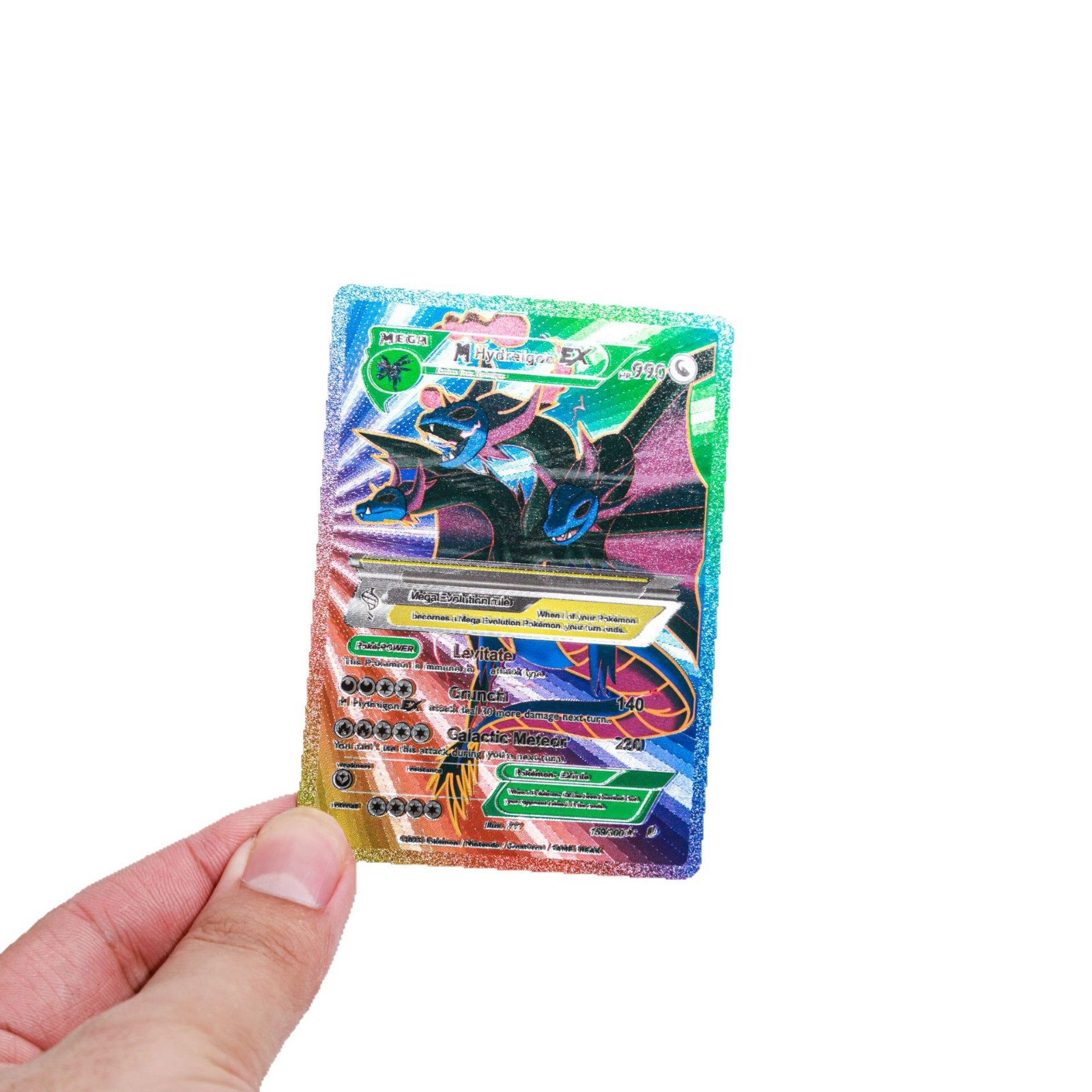 Cross-border Game Card Treasure Dream 55 Gold Foil Card Pokemon Game Card PVC Card Chess Fun Game
