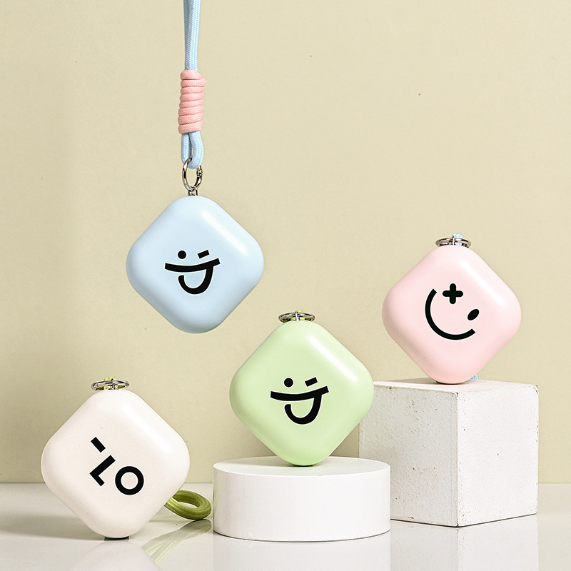 2023 New Square Smiling Face Hand Warmer USB Rechargeable Long Life Baby Warmer Portable Mini Electric Warmer