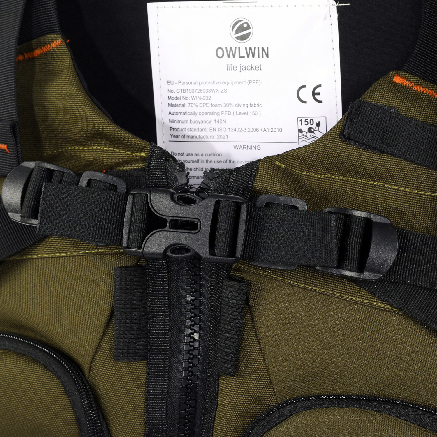 Life Jacket Paddle Board Entertainment Kayak Buoyancy Jacket Adult Men and Women Canoe Portable Lure River Jumping Pond