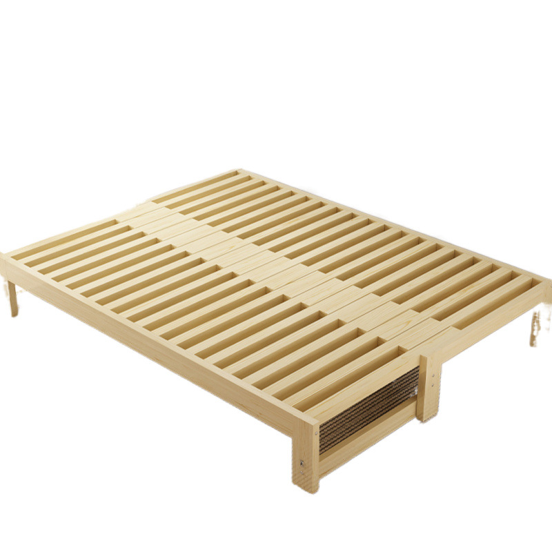 Solid wood sofa bed multifunctional folding bed pull bed integrated dual-purpose small apartment telescopic sofa bed factory a wholesale
