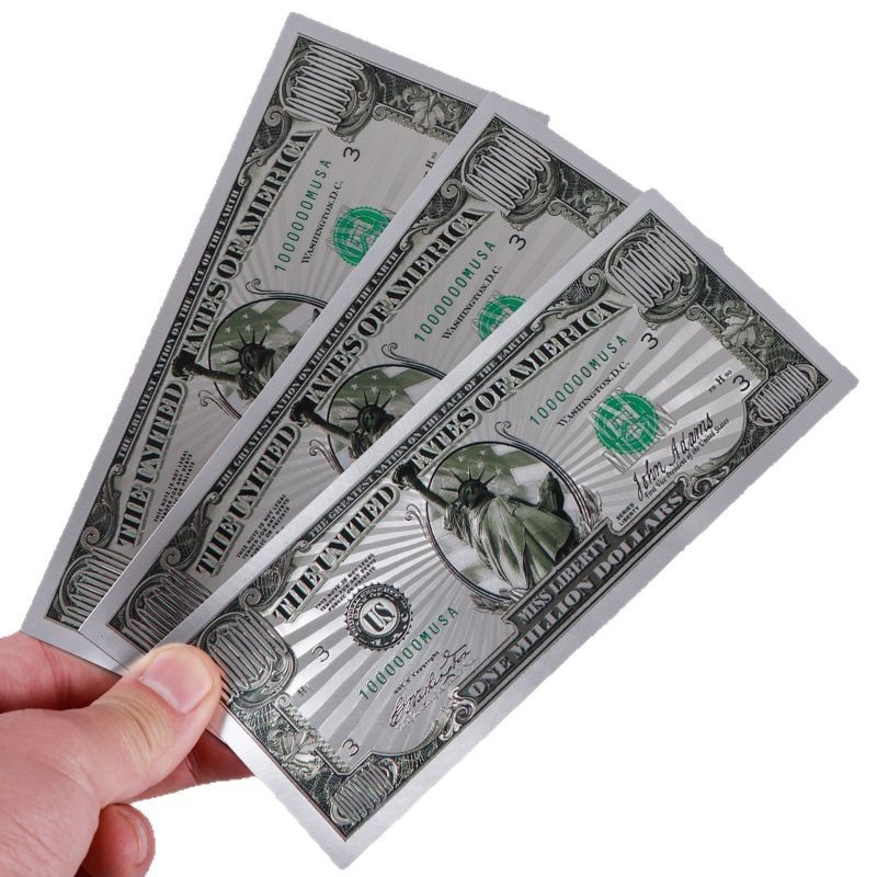 Statue of Liberty Cross Border Gold Foil Commemorative Banknote Color Gold Foil Commemorative Banknote 100000   Commemorative Coin Foreign Trade Collection