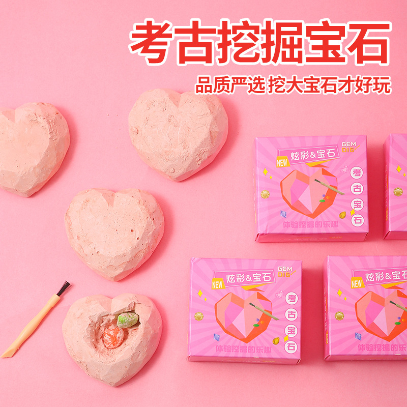 Археологические игрушки, любовь к драгоценным камням, креативные образовательные игрушки, ручная работа, оптовая продажа