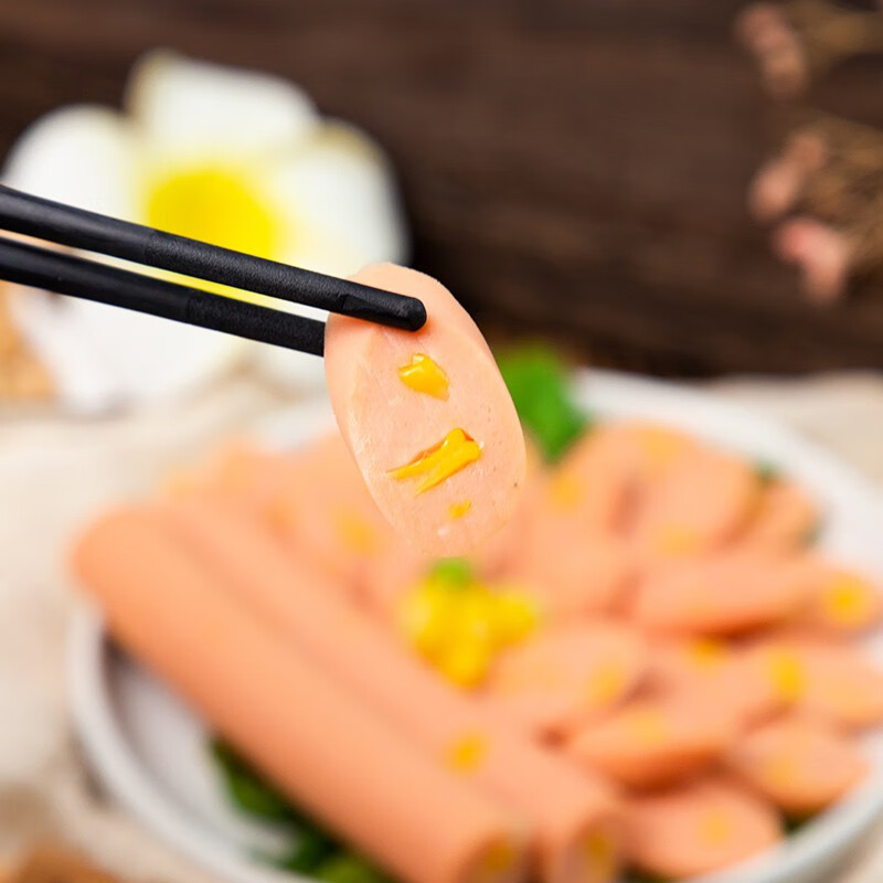 Shuanghui Runxiang Sweet King Corn Flavored Corn Sausage Ham Sausage Grilled Sausage with Instant Noodles Ready-To-Eat Whole Box Wholesale