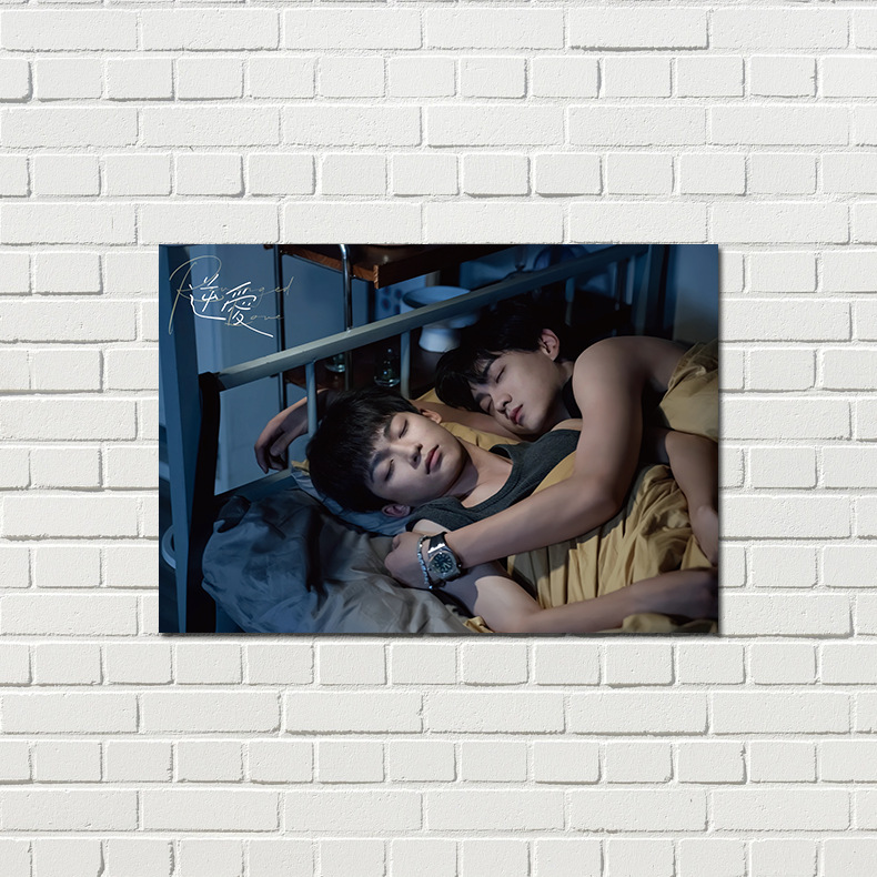 Reverse Love Poster Set of 8 Pieces Zi Yu Tian Xu Ning Tv Series Merchandise Same Style Stills Photos Dormitory Wallpaper Stickers