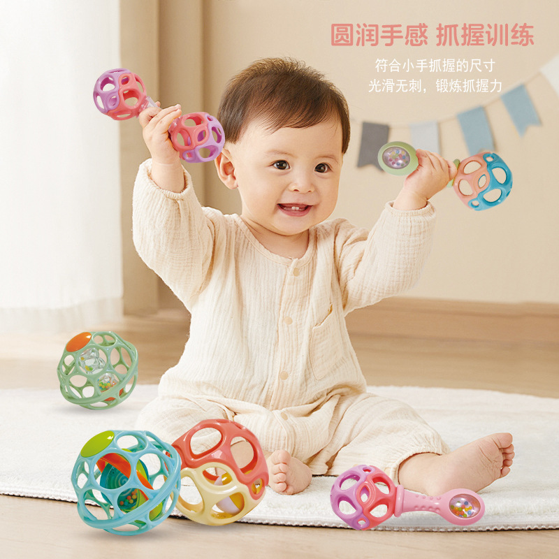 Мягкий резиновый мяч для раннего обучения детей оптом