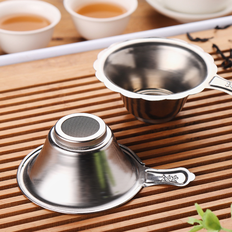[Magnetic] Stainless steel tea leak tea filter large lace