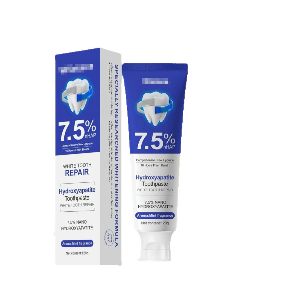 Hydroxyapatite Toothpaste7.5% Nano Hydroxyapatite Toothpaste Repair Tooth Enamel