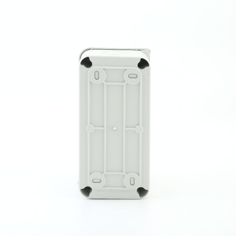 Outdoor Distribution Box with Ip65 Protection Rating, Surface-Mounted White Ht-3 Circuit Waterproof Charging Pile Protection Box