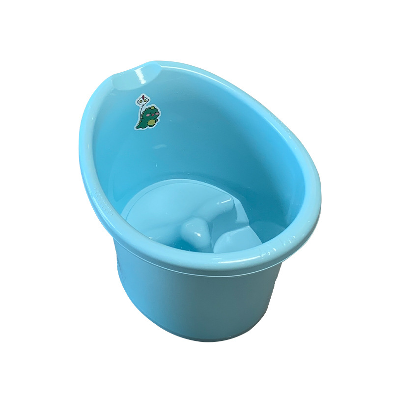 Baby Bath Bucket Baby Bath Bucket Thickened Bath Basin Baby Bath Bucket Children Integrated Bath Bucket Large Bathtub