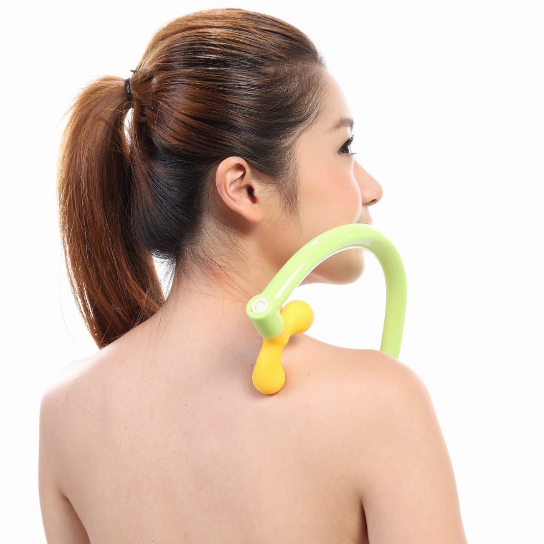 Dahe Adjustable Shoulder and Back Acupoint Pressing Hammer Back Massager Beater Original Point Massage 5958