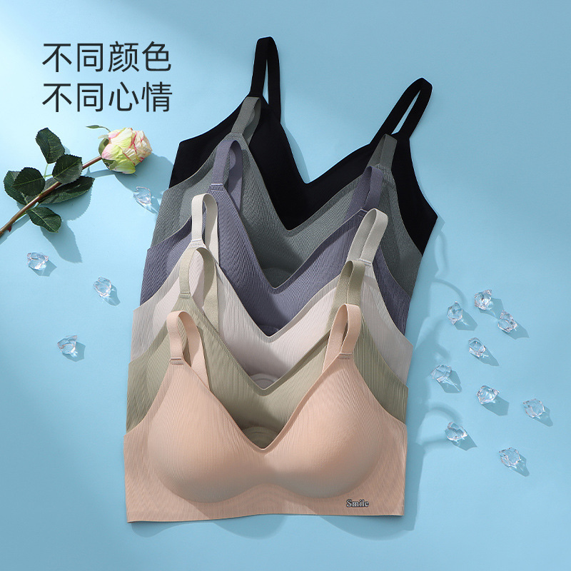 Фабричное бесшовное нижнее белье, комфортное, без проводов, подтягивающий бюстгальтер с эффектом красоты для женщин