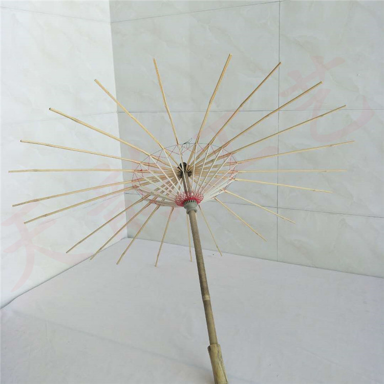 Wholesale antique oil paper umbrella skeleton shooting props skeleton self-made umbrella Bone Dance Umbrella semi-finished skeleton