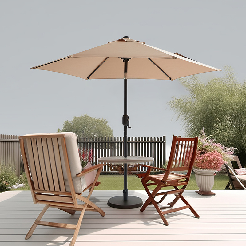 Садовый зонт, защита от солнца, большой рекламный зонт, ручной привод, пляжный парасоля