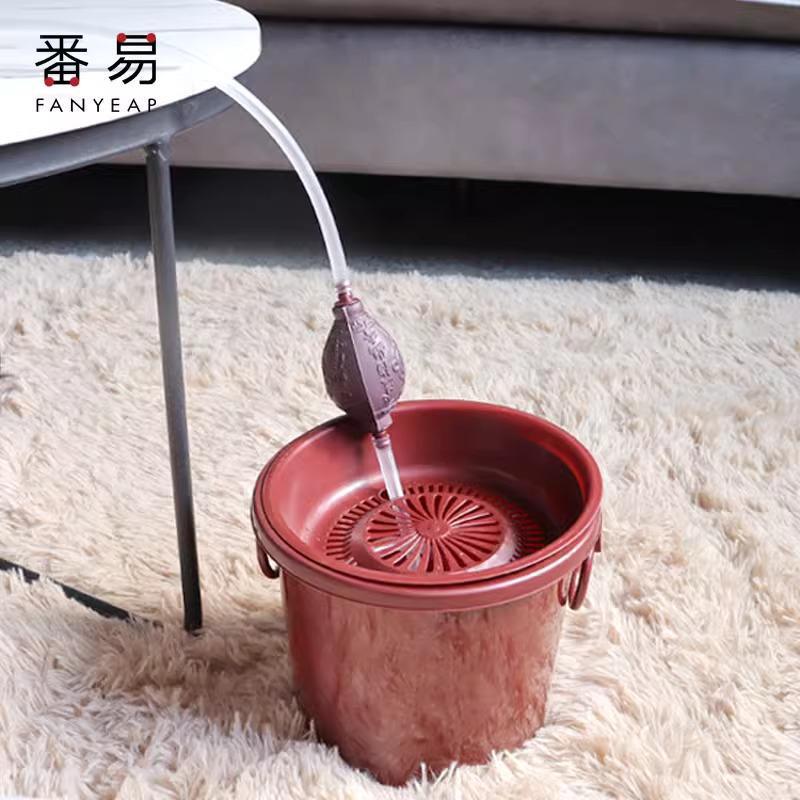 Free Shipping/10Y Tea Bucket A1P30 - Tea Residue Bucket, Tea Water Bucket, Filter Waste, Tea Ceremony Tool, Tea Table Waste