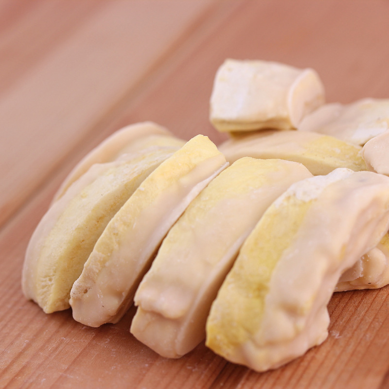 There are zero food freeze-dried durian dried Thai imported gold pillow durian Net red glaze independent Packaging net dried red fruit