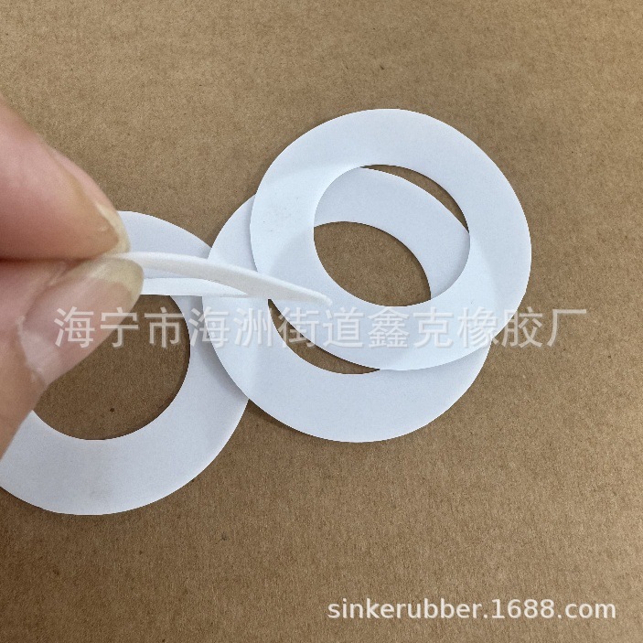 The Manufacturer Produces Silicone Gaskets of Various Specifications. Round Silicone Gaskets Can Be Made in Various Colors as Needed