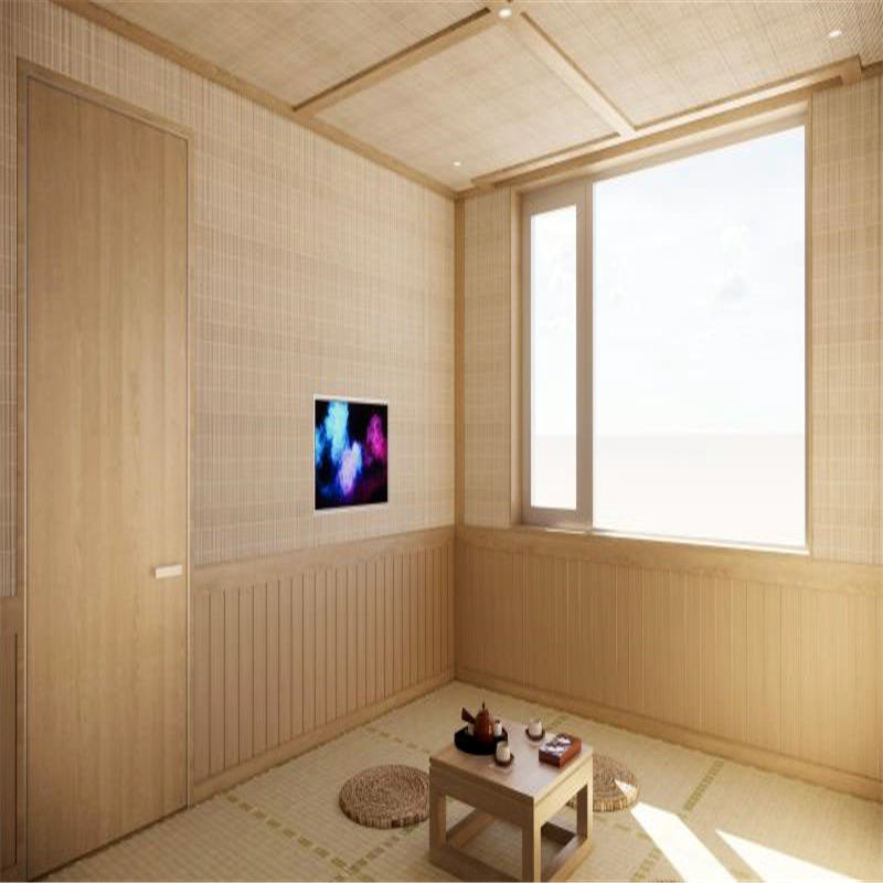 Homestay bamboo mat decoration ceiling farmhouse hotel decoration bamboo mat semi-finished bamboo mat material wholesale