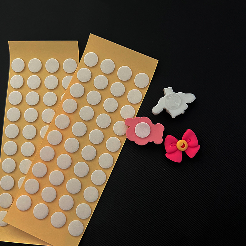 Nano transparent Dot glue cream glue diy mobile phone case material package strong non-trace glue resin accessories double-sided adhesive