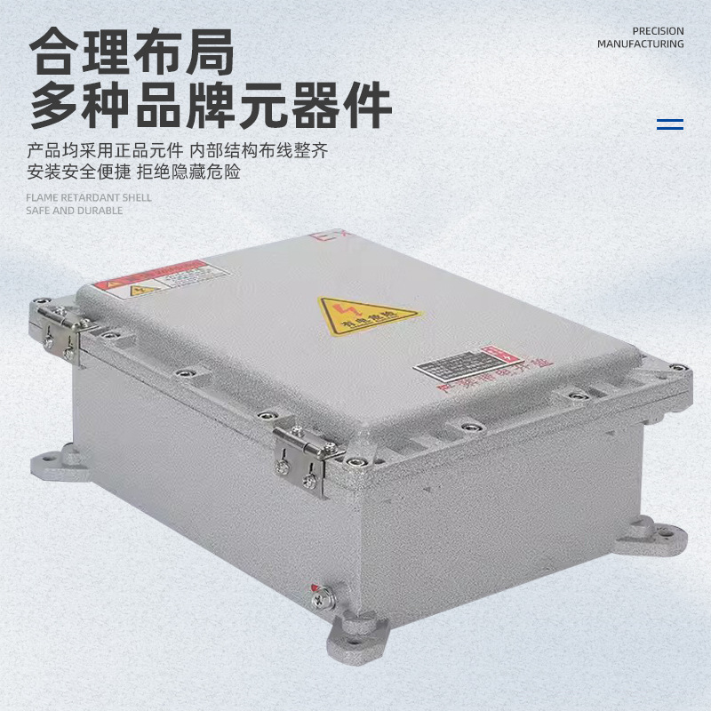 Dust Explosion-Proof Distribution Box Junction Box Explosion-Proof Instrument Box Control Cabinet Explosion-Proof Junction Box Outdoor Waterproof Box Manufacturer