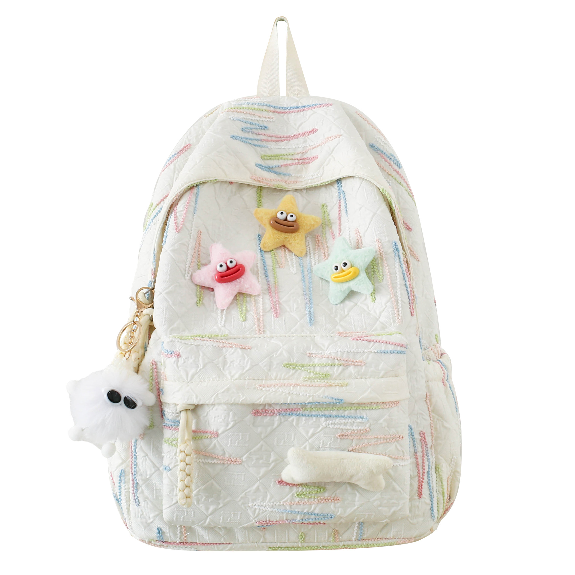New Stylish Japanese-Style Backpack for College Students, Cute Large-Capacity Soft Girl Backpack Versatile