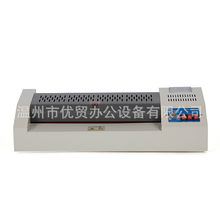 Single plastic sealing machine office home laminating machine glue machine with thermometer without handwheel small plastic sealing machine wholesale