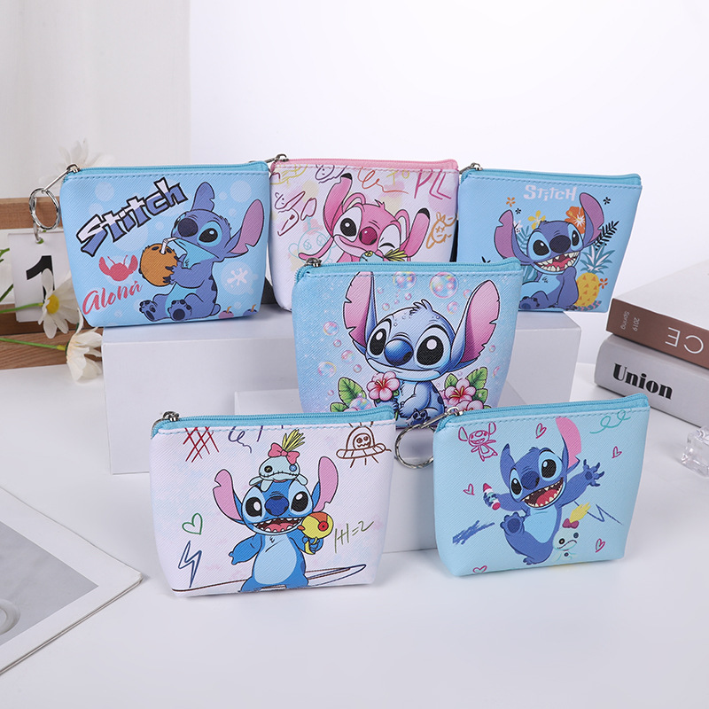 2024 New Cute Creative Coin Purse Primary School Mini Bag Portable Card Holder Cartoon Key Storage Bag