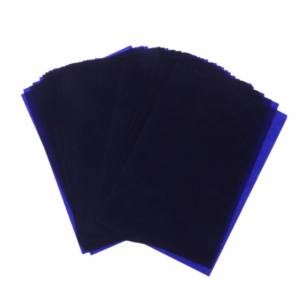 Source manufacturer graphite carbon paper black blue carbon paper single A4 tracing paper handwriting clear