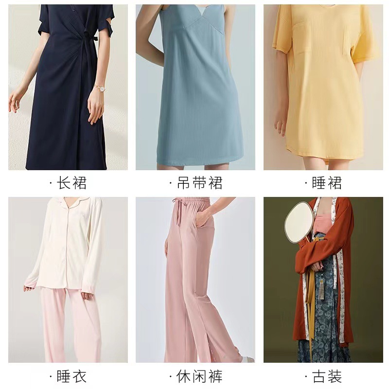 Artificial Cotton Fabric Pure Cotton Silk Summer Solid Color Baby Pajamas Clothing Fabric Cotton Silk Cotton Cloth Full Polyester Lining