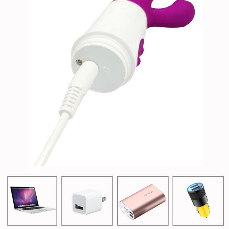 Silicone Simulation Fashion G Point Double Shock Stick Frequency Conversion Massage Stick Female Masturbator av Stick Adult Sex Products