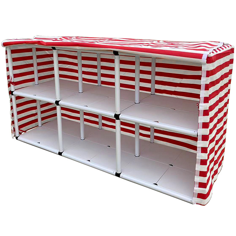 Kindergarten Outdoor Storage Rack Building Block Equipment Storage Cabinet Kidsren's Car Toy Rainproof Storage Shed Mobile Storage Cabinet