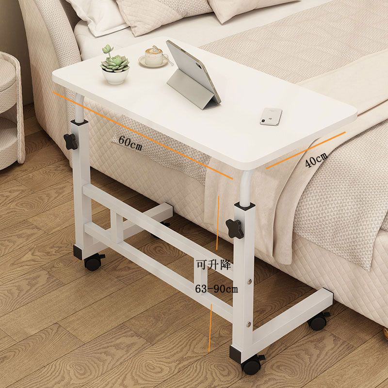 Movable Wheeled Adjustable Table, Simple Study Table, Liftable Computer Table, Bedside Table, Export Small Table, Lazy Table