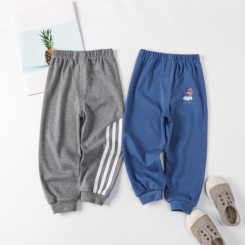 Pure Cotton Kidsren's Pants, Girls and Boys' Pants, Spring & Fall Pants, Boys' Baby Casual Pants, Baby Girl's Leggings