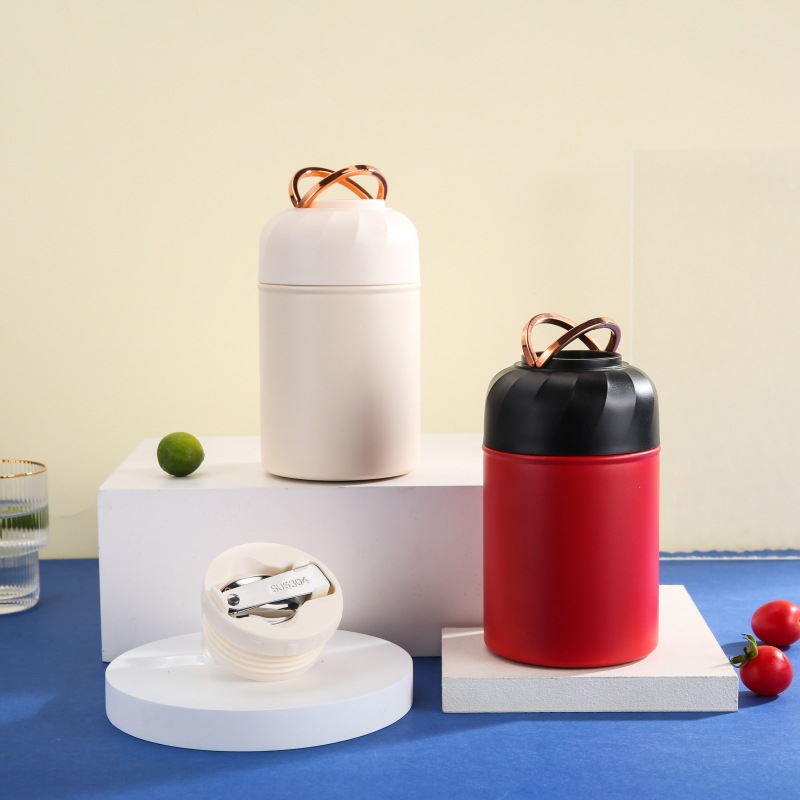 Термос-коробка для обеда, кружка из нержавеющей стали для студентов, кастрюля для тушения, индивидуальная настройка