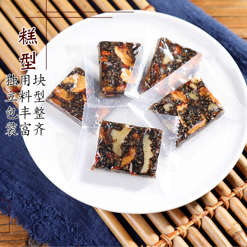 Donkey-Hide Gelatin Cake from Dong'E County, Red Date Donkey-Hide Gelatin Cake, Ready-To-Eat Donkey-Hide Gelatin Solid Cake, Authentic Donkey-Hide Gelatin from Shandong