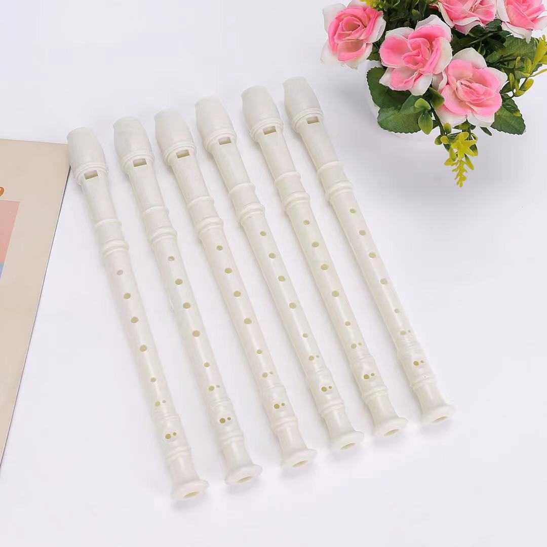 Plastic flute eight-hole plastic flute children's practice clarinet learning education supplies early education music equipment