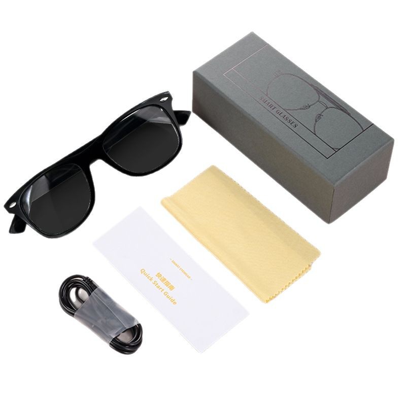 Smart Polarized Lens Bluetooth Glasses MZ08 Smart Glasses Listening to Songs and Talking Sunglasses Can be Equiped with Short-Vision Film Sunglasses
