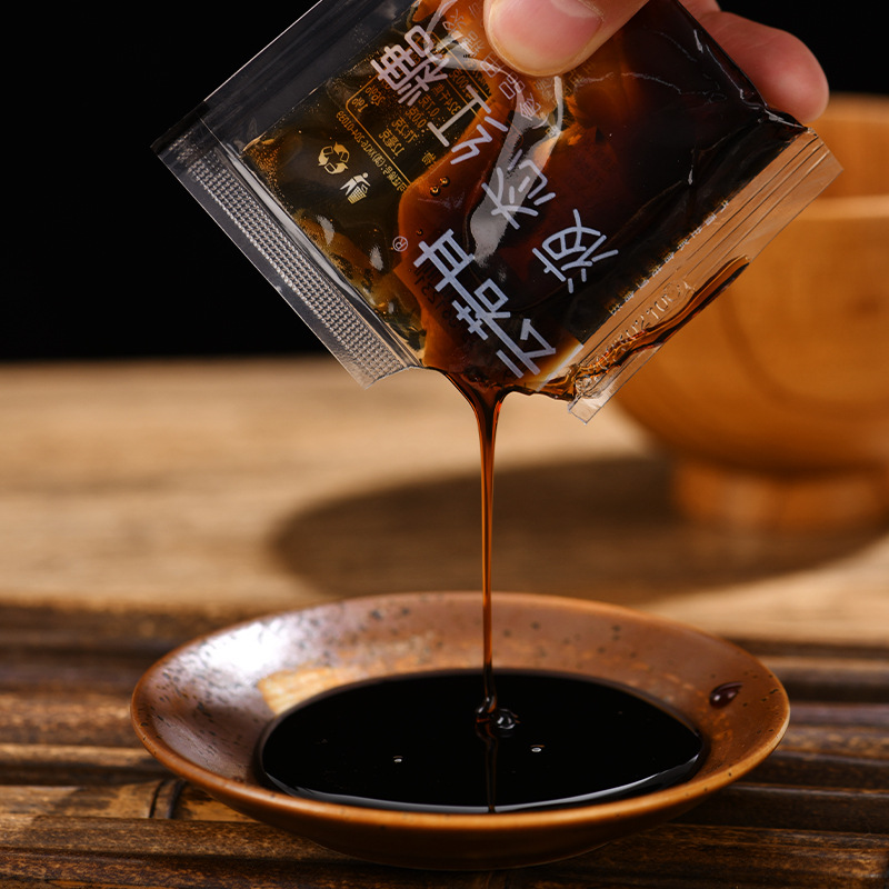 Жидкий коричневый сахар 20г, для молочного чая и желе, оптовая продажа