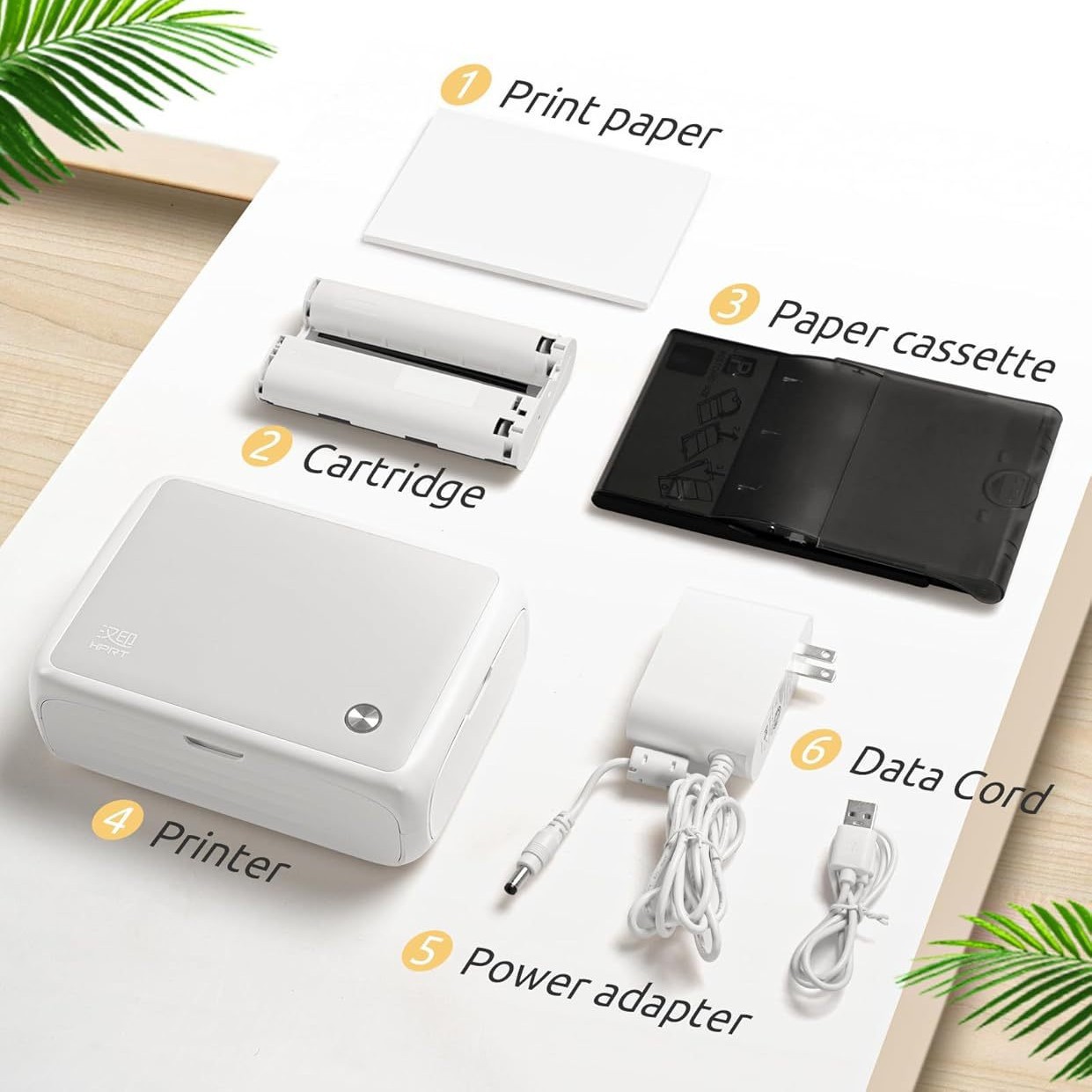 Portable Color Photo Mobile Phone Photo Home Sublimation Student Home Small Wireless Id Photo Printer