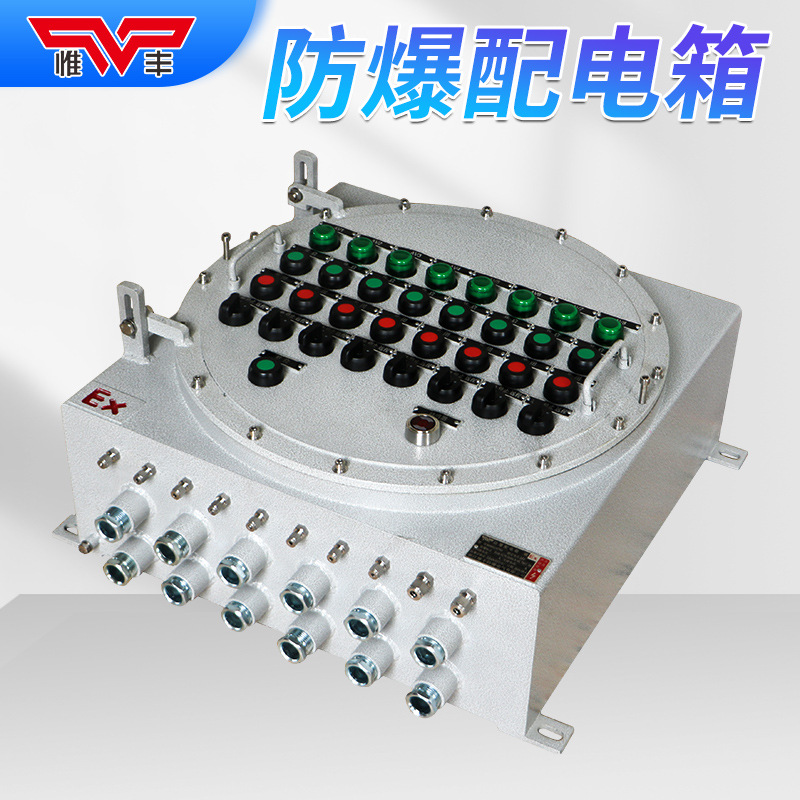 Weifeng Explosion-Proof Control Box Junction Box Electrical Control Button Switch Maintenance Distribution Box Positive Pressure Cabinet Factory Circuit Breaker