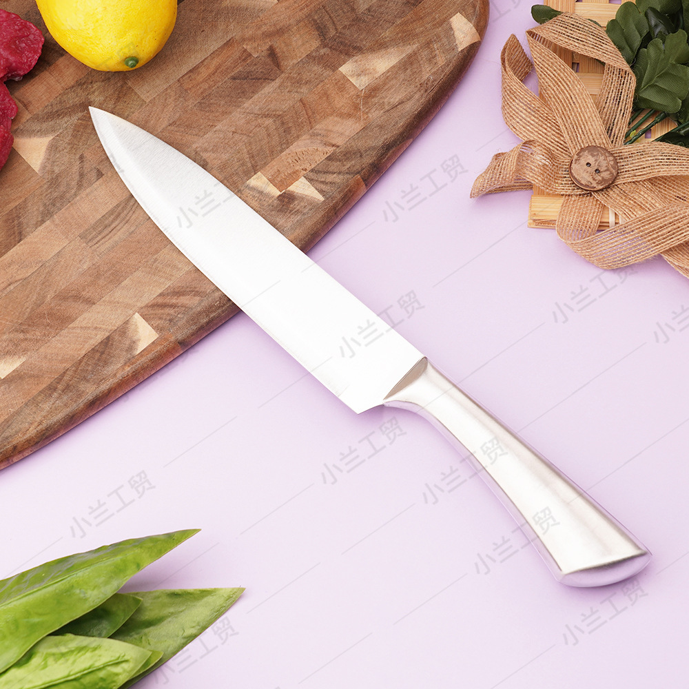 Knife Set Household Stainless Steel Kitchen Knife Kitchen Special Chef Knife Sharp Fruit Knife Household Scissors in Stock