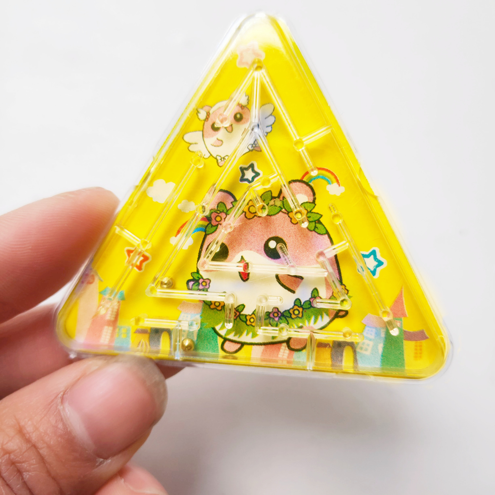 Rolling Bead Maze Training Educational Toys Plastic Maze Small Toys Ball Kindergarten Rewards Small Toy Teaching Aids