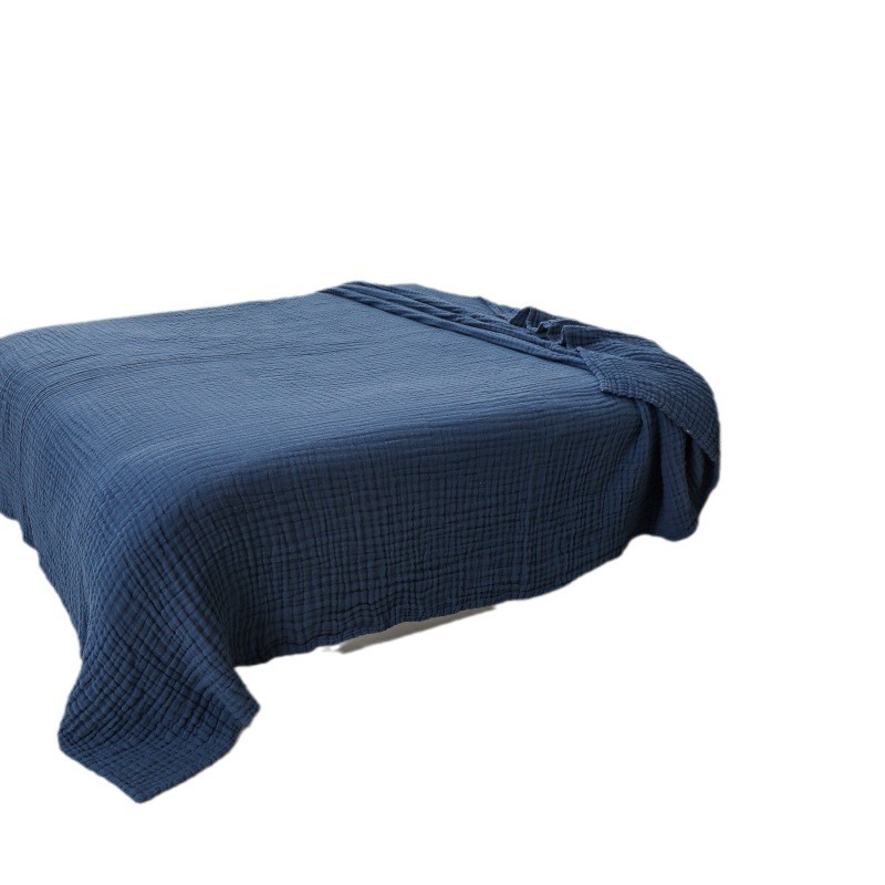 Tengmei baby gauze cotton wide-brimmed gauze children's quilt bath towel 110*110 fluorescent hug cross-border generation hair