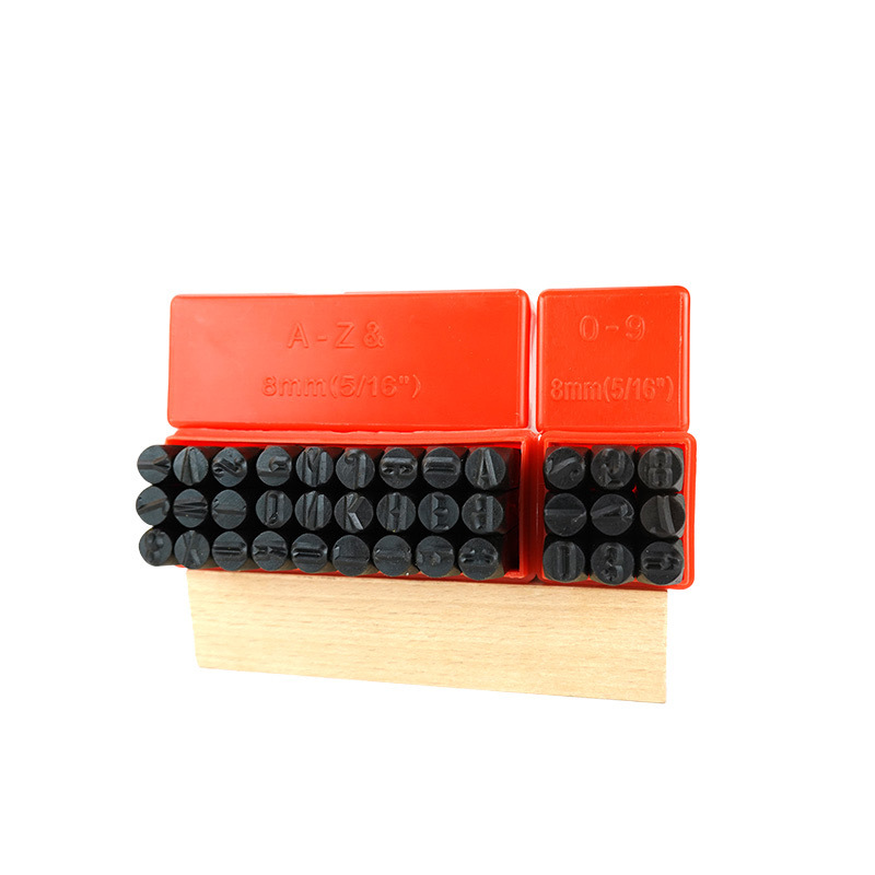 Steel Number Steel Seal Number Letter Punch Steel Letter Punch Leather Logo Seal Number Punch English Lettering