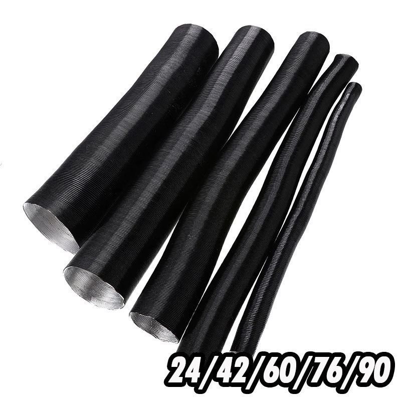 Воздуховод обогревателя для парковки алюминиевая труба 24/42/60/75/90 полный размер