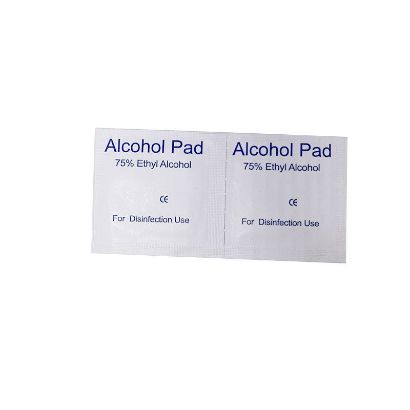 In stock alcohol tablets alcohol disinfection cotton sheet tattoo embroidery jewelry mobile phone computer cleaning wipe 100 pieces box CE FDA