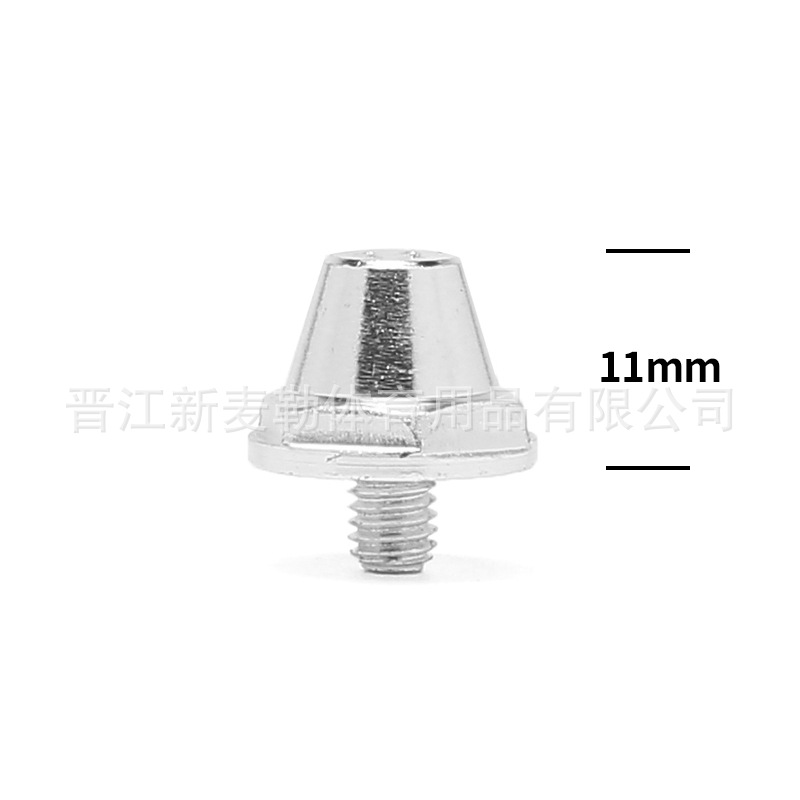 Factory Direct Sales Cross-Border Hot Selling Football Shoe Spikes Aluminum Nails 11mm, 13mm, 15mm Multi-Color Optional Football Supplies