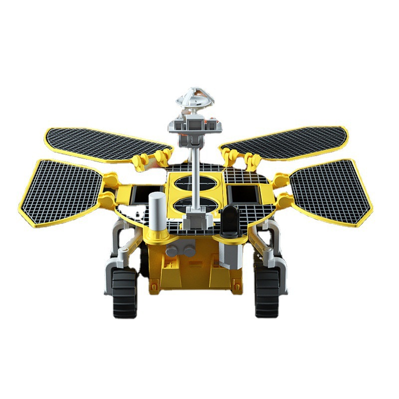 Solar toy Zhurong Mars car children's intelligence DIY assembled toy steam science and education experiment physical set