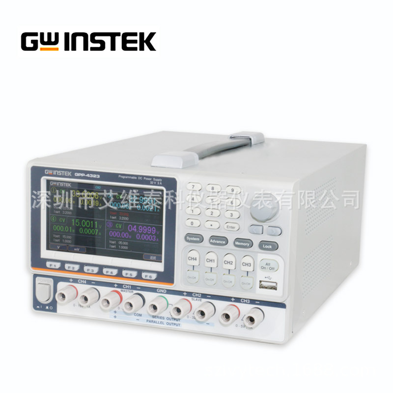 Gwinstek Gpp-4323 Programmable Dc Power Supply 32V/3A Gpp-2323 Multi-Channel Power Supply