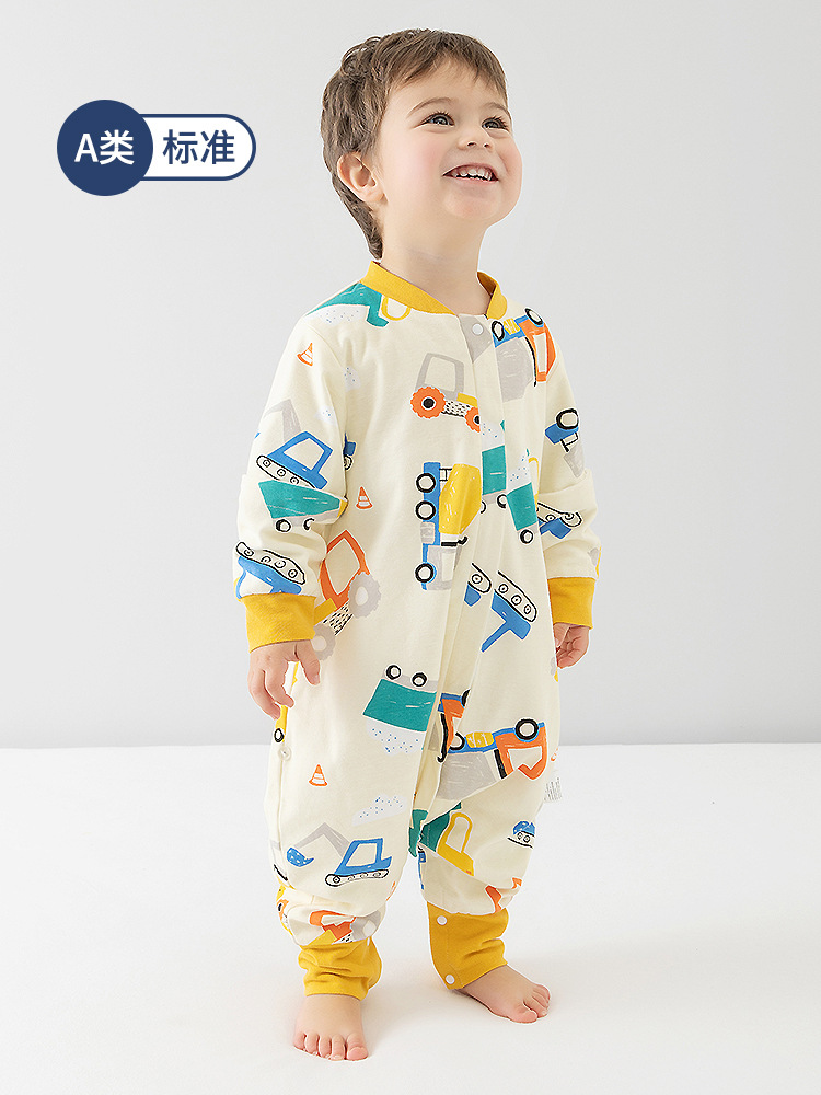 Мешок для сна весна и осень двуслойный из хлопка для всех сезонов