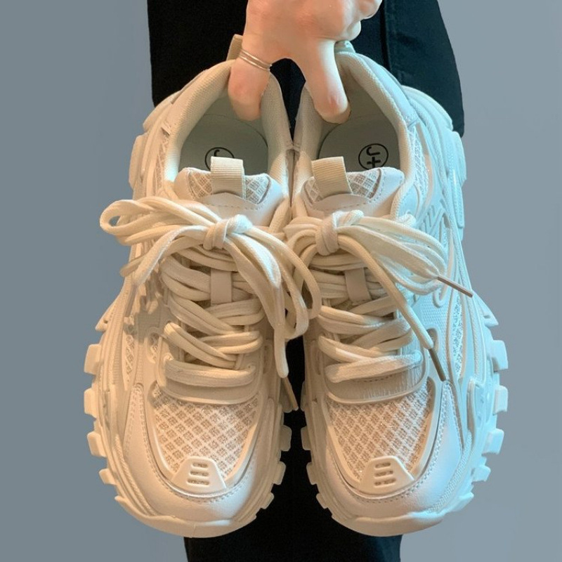 2023 летние новые модные кроссовки с толстой подошвой, оптовая продажа